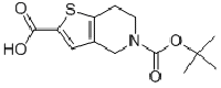MC94927 5-(TERT-BUTOXYCARBONYL)-4,5,6,7-TETRAHYDROTHIENO[3,2-C]PYRIDINE-2-CARBOXYLIC ACID 165947-48-8 5-BOC--4,5,6,7-四氢噻吩[3,2-C]-吡啶-2-羧酸