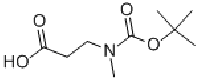 MC92471 3-(Methylamino)propanoic acid, N-BOC protected 124072-61-3 3-[(叔丁氧羰基)(甲基)氨基]丙酸