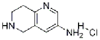 MC93355 5,6,7,8-tetrahydro-1,6-naphthyridin-3-aMine hydrochloride 1353101-01-5 5,6,7,8-四氢-1,6-二氮杂萘-3-胺盐酸