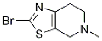 MC93876 2-BroMo-5-Methyl-4,5,6,7-tetrahydrothiazolo[5,4-c]pyridine 143150-92-9 2-溴-5-甲基-4,5,6,7-四氢噻唑并[5,4-C]吡啶