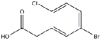 MC95461 2-(5-bromo-2-chlorophenyl)acetic acid 177985-34-1 5-溴-2-氯苯乙酸