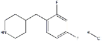 MC98656 4-(2,4-Difluorobenzyl)piperidine hydrochloride 333985-60-7 4-(2,4-二氟苯甲酰基)哌啶盐酸盐