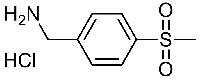 MC69074 4-(Methylsulphonyl)benzylamine hydrochloride 98593-51-2 4-(甲磺酰基)苄胺盐酸盐