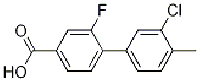 MC92755 4-(3-Chloro-4-methylphenyl)-3-fluorobenzoic acid 1261965-53-0 3-氯-2-氟-4-甲基-[1,1-联苯]-4-羧酸