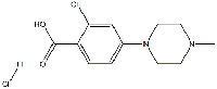 MC37888  2-Chloro-4-(4-methylpiperazin-1-yl)benzoic acid hydrochloride  [1910051-14-7]