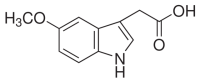 MC46247  5-甲氧基吲哚-3-乙酸  [3471-31-6]