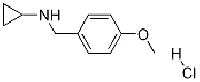 MC73940 CYCLOPROPYL(4-METHOXYPHENYL)METHYLAMINE-HCl 58271-59-3 环丙基(4-甲氧苯基)甲胺盐酸盐