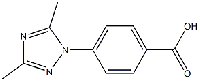 MC39449  4-(3,5-二甲基-1H-1,2,4-三唑-1-基)苯甲酸  [858003-28-8]