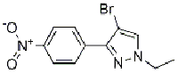 MC87445 4-broMo-1-ethyl-3-(4-nitrophenyl)-1H-pyrazole 942920-12-9 4-溴-1-乙基-3-(4-硝基苯基)-1H-吡唑