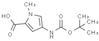 MC76379 4-(Boc-Amino)-1-Methylpyrrole-2-Carboxylic Acid 77716-11-1 4-(Boc-Amino)-1-Methylpyrrole-2-Carboxylic Acid