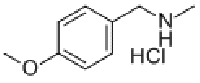 MC77608 4-METHOXY-N-METHYLBENZYLAMINE HYDROCHLORIDE 876-32-4 4-甲氧基-N-甲基苄胺盐酸盐