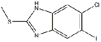 MC37025  6-chloro-5-iodo-2-(Methylthio)-1H-benziMidazole  [1219741-22-6]