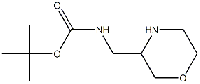 MC92650 (S)-3-N-Boc-aminomethylmorpholine 1257850-88-6 N-[(3S)-3-吗啉基甲基]氨基甲酸叔丁酯