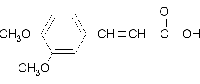 MC44836  3,4-二甲氧基肉桂酸  [2316-26-9]