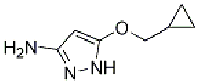 MC77136 5-(cyclopropylMethoxy)-1H-pyrazol-3-aMine 852443-66-4 5-(环丙基甲氧基)-1H-吡唑-3-胺