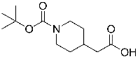 MC43189  1-叔丁氧羰基-4-哌啶乙酸  [157688-46-5]