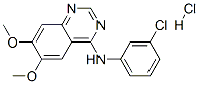 MC95141 6,7-Dimethoxy-4-[N-(3-chlorophenyl)amino]quinazoline hydrochloride 170449-18-0 N-(3-氯苯基)-6,7-二甲氧基-4-喹唑啉胺盐酸盐