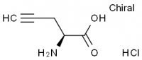 MC97084 4-Pentynoic Acid, 2-Amino-, (2S)- 23235-01-0 (2S)-2-氨基-4-戊炔酸