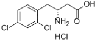 MC98620 (R)-3-AMINO-4-(2,4-DICHLOROPHENYL)BUTANOIC ACID HYDROCHLORIDE 331847-13-3 D-Β-3-氨基-4-(2,4-二氯苯基)-丁酸.盐酸盐