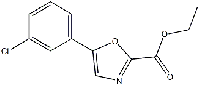 MC99774 Ethyl 5-(3-chlorophenyl)oxazole-2-carboxylate 400715-69-7 5-(3-氯苯基)恶唑-2-甲酸乙酯