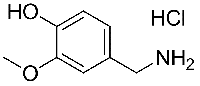 MC67681 4-Hydroxy-3-Methoxybenzylamine Hydrochloride 7149-10-2 4-羟基-3-甲氧基苄胺.盐酸盐