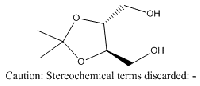MC39214  (-)-2,3-O-亚异丙基-D-苏力糖醇  [73346-74-4]
