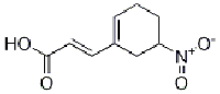 MC78247 2-Propenoic acid, 3-(5-nitro-1-cyclohexen-1-yl)-, (2E)- 899809-64-4 (E)-3-(5-硝基-1-环己烯-1-基)丙烯酸