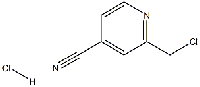 MC94686 2-(ChloroMethyl)isonicotinonitrile hydrochloride 1609396-24-8 2-(氯甲基)异烟腈盐酸盐