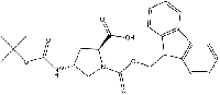 MC97786 (2S,4R)-1-(((9H-Fluoren-9-yl)Methoxy)carbonyl)-4-((tert-butoxycarbonyl)aMino)pyrrolidine-2-carboxylic acid 273222-06-3 (2S,4R)-1-(((9H-Fluoren-9-yl)Methoxy)carbonyl)-4-((tert-butoxycarbonyl)aMino)pyrrolidine-2-carboxylic acid