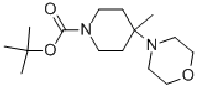 MC77323 1-Boc-4-methyl-4-morpholin-4-yl-piperidine 864369-95-9 1-BOC-4-甲基-4-吗啉-4-基-哌啶