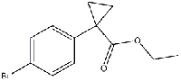 MC92215 Ethyl 1-(4-bromophenyl)cyclopropanecarboxylate 1215205-50-7 ETHYL 1-(4-BROMOPHENYL)CYCLOPROPANECARBOXYLATE