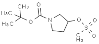 MC93792 1-Boc-3-Methanesulfonyloxypyrrolidine 141699-57-2 1-Boc-3-Methanesulfonyloxypyrrolidine