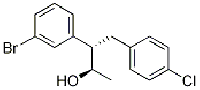 MC87424 (2R,3S)-3-(3-broMophenyl)-4-(4-chlorophenyl)butan-2-ol 941280-52-0 (2R,3S)-3-(3-broMophenyl)-4-(4-chlorophenyl)butan-2-ol