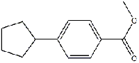 MC94670 Methyl 4-cyclopentylbenzoate 160598-47-0 4-环戊基苯甲酸甲酯