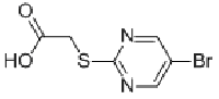 MC73155 ((5-BROMOPYRIMIDIN-2-YL)THIO)ACETIC ACID 52767-92-7 [(5-溴-2-嘧啶)硫代]乙酸