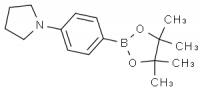 MC77129 1-[4-(4,4,5,5-Tetramethyl-1,3,2-Dioxaborolan-2-yl)Phenyl]Pyrrolidine 852227-90-8 1-[4-(4,4,5,5-Tetramethyl-1,3,2-Dioxaborolan-2-yl)Phenyl]Pyrrolidine