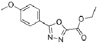 MC79440 Ethyl 5-(4-Methoxyphenyl)-1,3,4-oxadiazole-2-carboxylate 99367-44-9 5-(4-甲氧基苯基)-1,3,4-恶二唑-2-羧酸乙酯