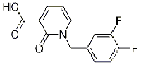 MC90064 1-(3,4-difluorobenzyl)-2-oxo-1,2-dihydropyridine-3-carboxylic acid 1001413-01-9 1-(3,4-二氟苄基)-2-氧代-1,2-二氢吡啶-3-羧酸