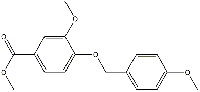 MC93378 Methyl 3-Methoxy-4-((4-Methoxybenzyl)oxy)benzoate 1354549-24-8 3-甲氧基-4-((4-甲氧基苄基)氧基)苯甲酸甲酯