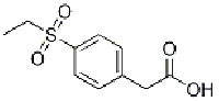 MC99513 2-(4-(ethylsulfonyl)phenyl)acetic acid 383135-47-5 2-(4-(ETHYLSULFONYL)PHENYL)ACETIC ACID