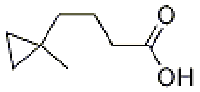 MC99626 4-(1-methylcyclopropyl)butanoic acid 39223-32-0 4-(1-甲基)-环丙基丁酸
