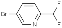 MC76949 Pyridine, 5-Bromo-2-(Difluoromethyl)- 845827-13-6 Pyridine, 5-Bromo-2-(Difluoromethyl)-