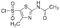 MC75501 2-Acetamido-4-methylthiazole-5-sulfonyl chloride 69812-29-9 2-乙酰胺基-4-甲基噻唑-5-磺酰氯