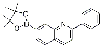 MC77391 Quinoline, 2-phenyl-7-(4,4,5,5-tetraMethyl-1,3,2-dioxaborolan-2-yl)- 867164-54-3 Quinoline, 2-phenyl-7-(4,4,5,5-tetraMethyl-1,3,2-dioxaborolan-2-yl)-