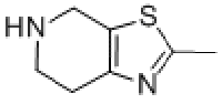 MC92497 2-METHYL-4,5,6,7-TETRAHYDRO-THIAZOLO[5,4-C]PYRIDINE 124458-27-1 4,5,6,7-四氢-1-甲基-1H噻唑并[4,3-C]吡啶