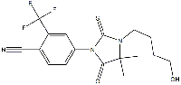 MC94440 RU 59063 155180-53-3 4-[2-硫代-3-(4-羟丁基)-4,4-二甲基-5-氧代咪唑烷-1-基]-2-三氟甲基苯腈