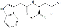 MC97300 INDOLE-3-ACETYL-L-ASPARTIC ACID PLANT 2456-73-7 (2S)-2-[[2-(1H-吲哚-3-基)乙酰基]氨基]丁二酸