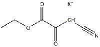 MC78732 PotassiuM 1-cyano-3-ethoxy-2,3-dioxopropan-1-ide 92664-05-6 3-氰基-2-氧代丙酸乙酯钾盐
