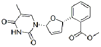 MC92329 [(2S,5R)-5-(5-methyl-2,4-dioxo-pyrimidin-1-yl)-2,5-dihydrofuran-2-yl]methyl benzoate 122567-97-9 5'-苯甲酰基-2',3'-二脱氢-3'-脱氧胸腺嘧啶