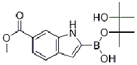 MC92613 6-Methoxycarbonylindole-2-boronic acid pinacol ester 1256359-21-3 6-METHOXYCARBONYLINDOLE-2-BORONIC ACID PINACOL ESTER
